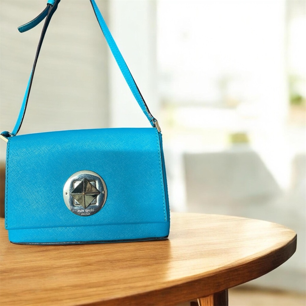 Kate Spade Elegant Blue Crossbody Bag